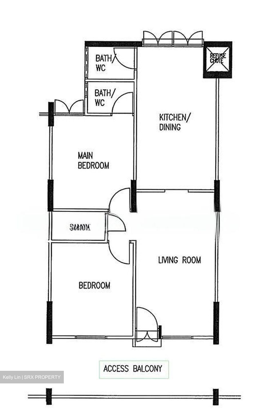 Blk 423 Garden Hill (Bedok), HDB 3 Rooms #499512581